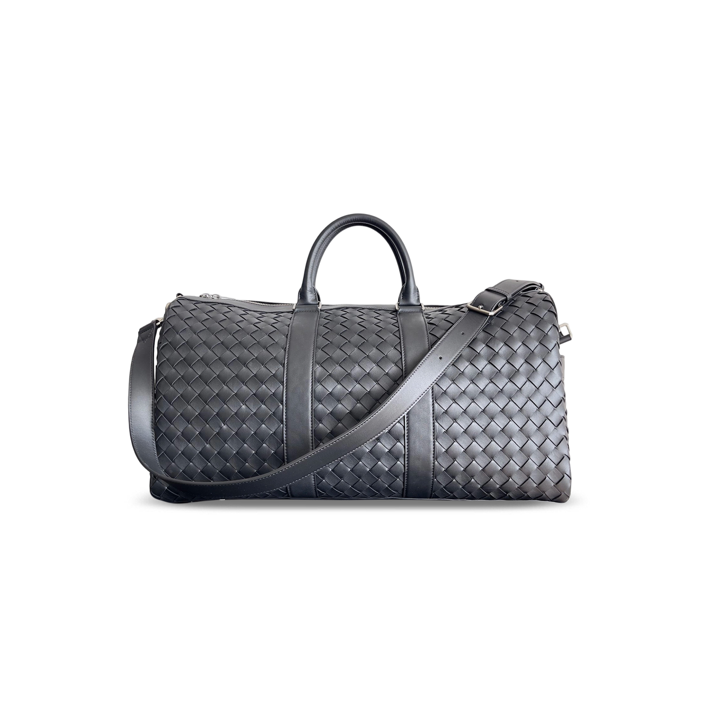 BOTTEGA VENETA INTRECCIATO DUFFLE BAG 650066 (50*27*24cm)